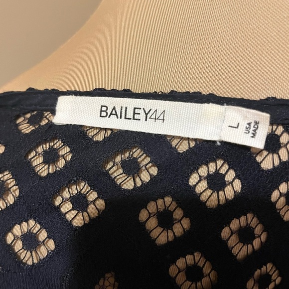 Anthropologie Bailey 44 Womens Cascara Draped Lace Back Blazer, size Large - Picture 6 of 6